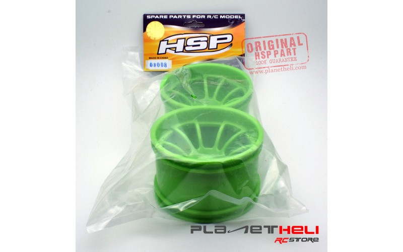 HSP Part Wheel Rim Green 1:10 RC Monster truck Car Parts 08008N